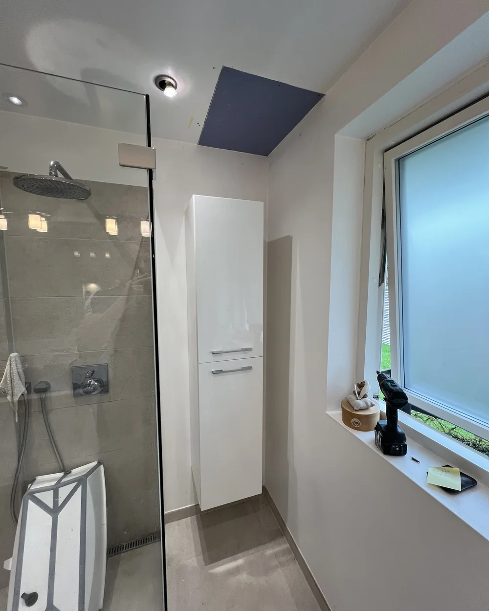 Færdigt badeværelse efter renovering